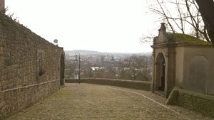 Blick vom Frauenberg auf Fulda und den Dom